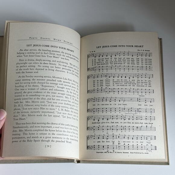 Forty Gospel Hymn Stories by Sanville Christian Church Song Music History T66 - Picture 8 of 13
